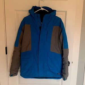 Lands End Squall Grow-A-Long Waterproof Winter Parka XL 18-20